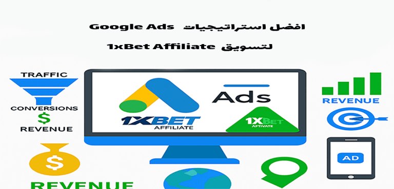 أفضل استراتيجيات Google Ads لتسويق 1xBet Affiliate