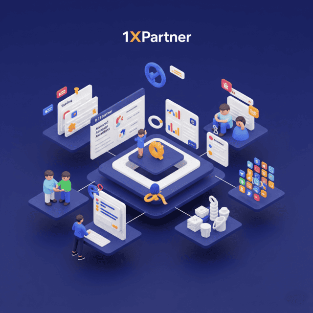 الأدوات في 1XPartner